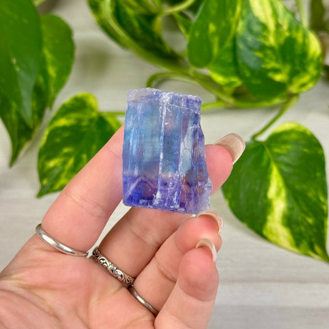 Blue Halite Specimen J 13 - Kenna's Crystals from TikTok