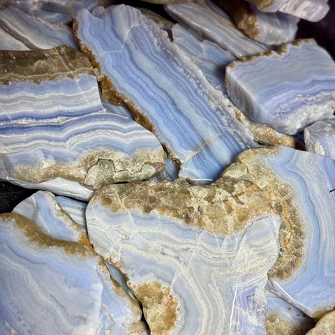Blue Lace Agate Slab 55 9 - Kenna's Crystals from TikTok