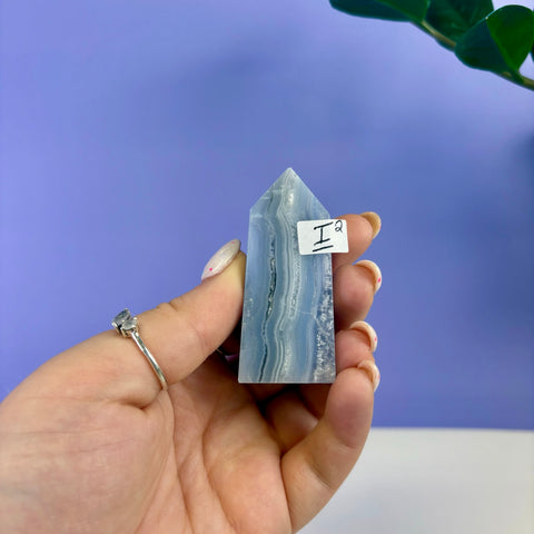 Blue Lace Agate Tower