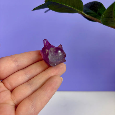 Candy Fluorite Leaping Kitty