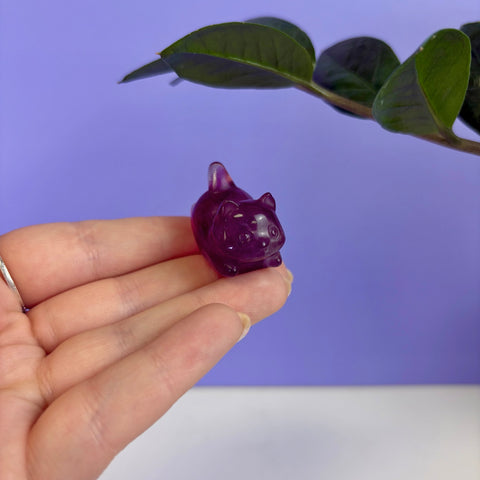 Candy Fluorite Leaping Kitty