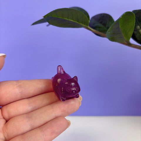 Candy Fluorite Leaping Kitty