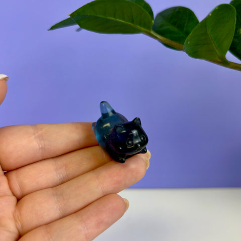 Candy Fluorite Leaping Kitty