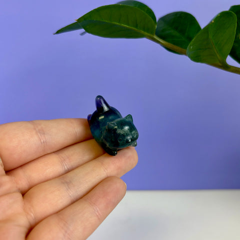 Candy Fluorite Leaping Kitty