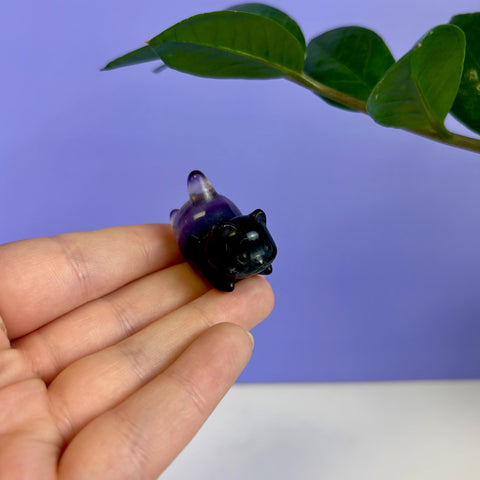 Candy Fluorite Leaping Kitty