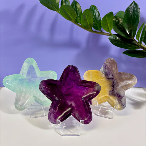 Candy Fluorite Star Dish