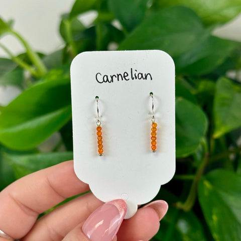 Carnelian Earrings 22 - Small 1 - Kenna's Crystals from TikTok