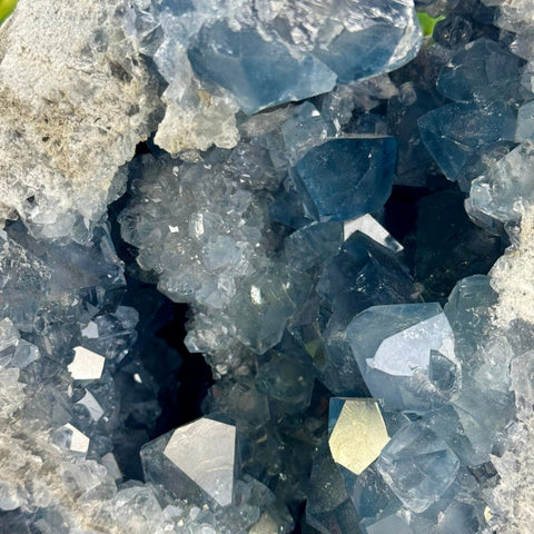 Celestite Geode E 6 - Kenna's Crystals from TikTok