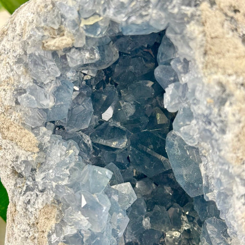 Celestite Geode E 8 - Kenna's Crystals from TikTok