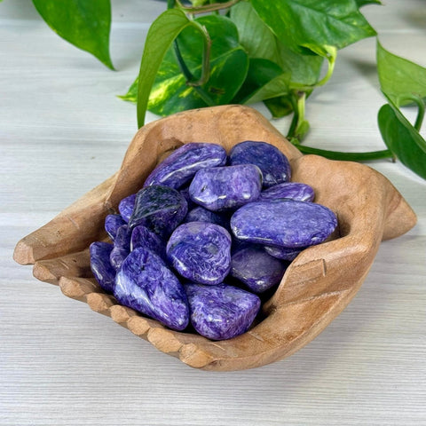 Charoite Tumble 33 (AA) 3 - Kenna's Crystals from TikTok