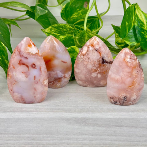 Cherry Blossom Agate Free Form 77 4 - Kenna's Crystals from TikTok