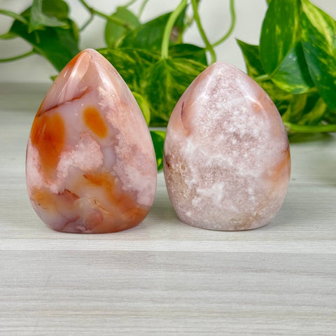 Cherry Blossom Agate Free Form 88 5 - Kenna's Crystals from TikTok