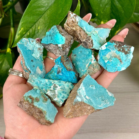 Chrysocolla Specimen 11 1 - Kenna's Crystals from TikTok