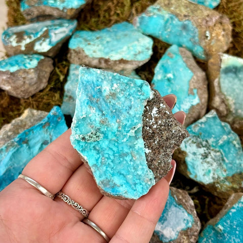 Chrysocolla Specimen 33 3 - Kenna's Crystals from TikTok