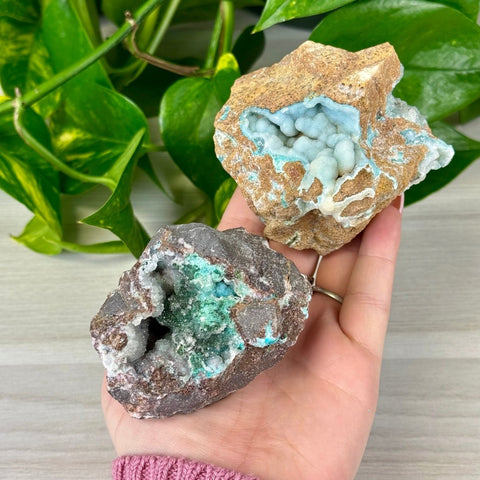 Chrysocolla Specimen 99 9 - Kenna's Crystals from TikTok