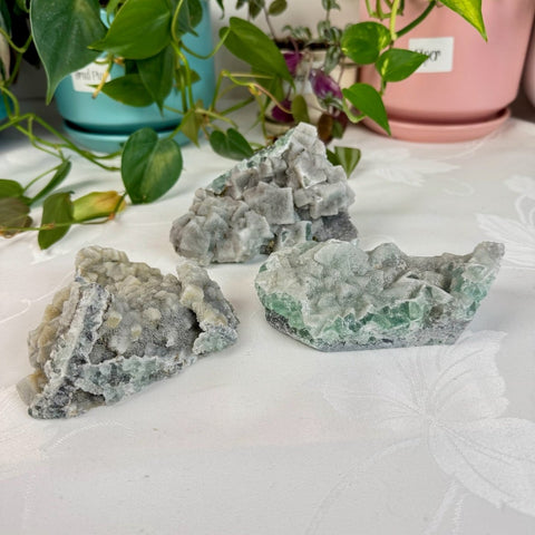 Clear - Out Sugar Fluorite 105 46 - Kenna's Crystals from TikTok