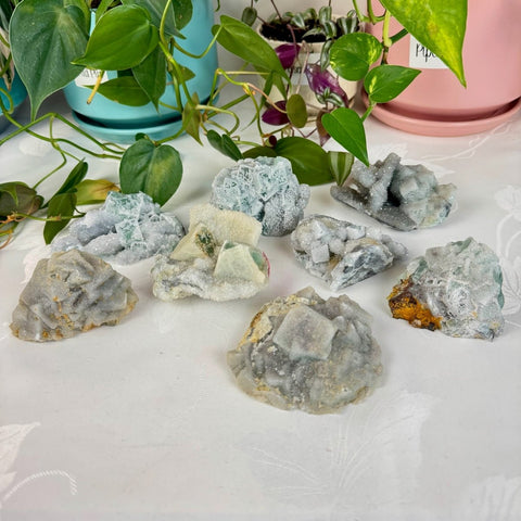 Clear - Out Sugar Fluorite 55 6 - Kenna's Crystals from TikTok