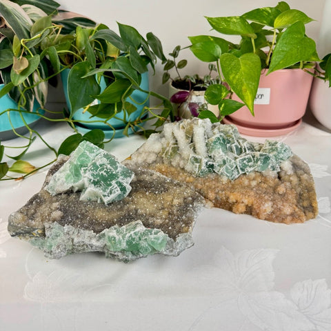 Clear - Out Sugar Fluorite 745 16 - Kenna's Crystals from TikTok