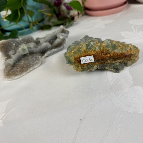 Clear - Out Sugar Fluorite 95 50 - Kenna's Crystals from TikTok