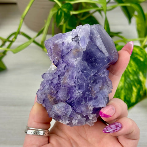 Cubic Purple Fluorite Specimen A 1 - Kenna's Crystals from TikTok