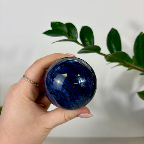Deep Sea Blue Sodalite Sphere