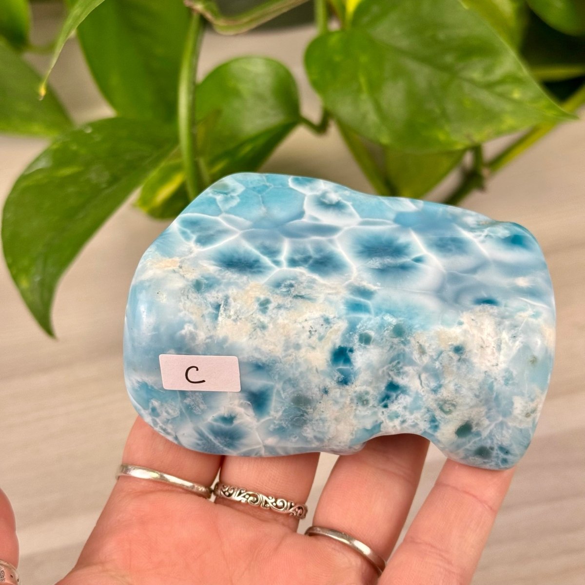 Deep Sea Larimar Free Form – Kenna's Crystals