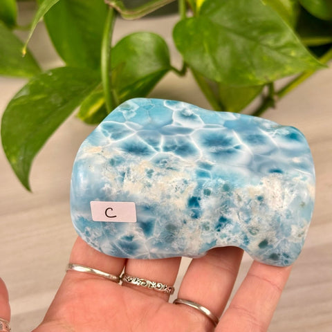 Deep Sea Larimar Free Form C 4 - Kenna's Crystals from TikTok