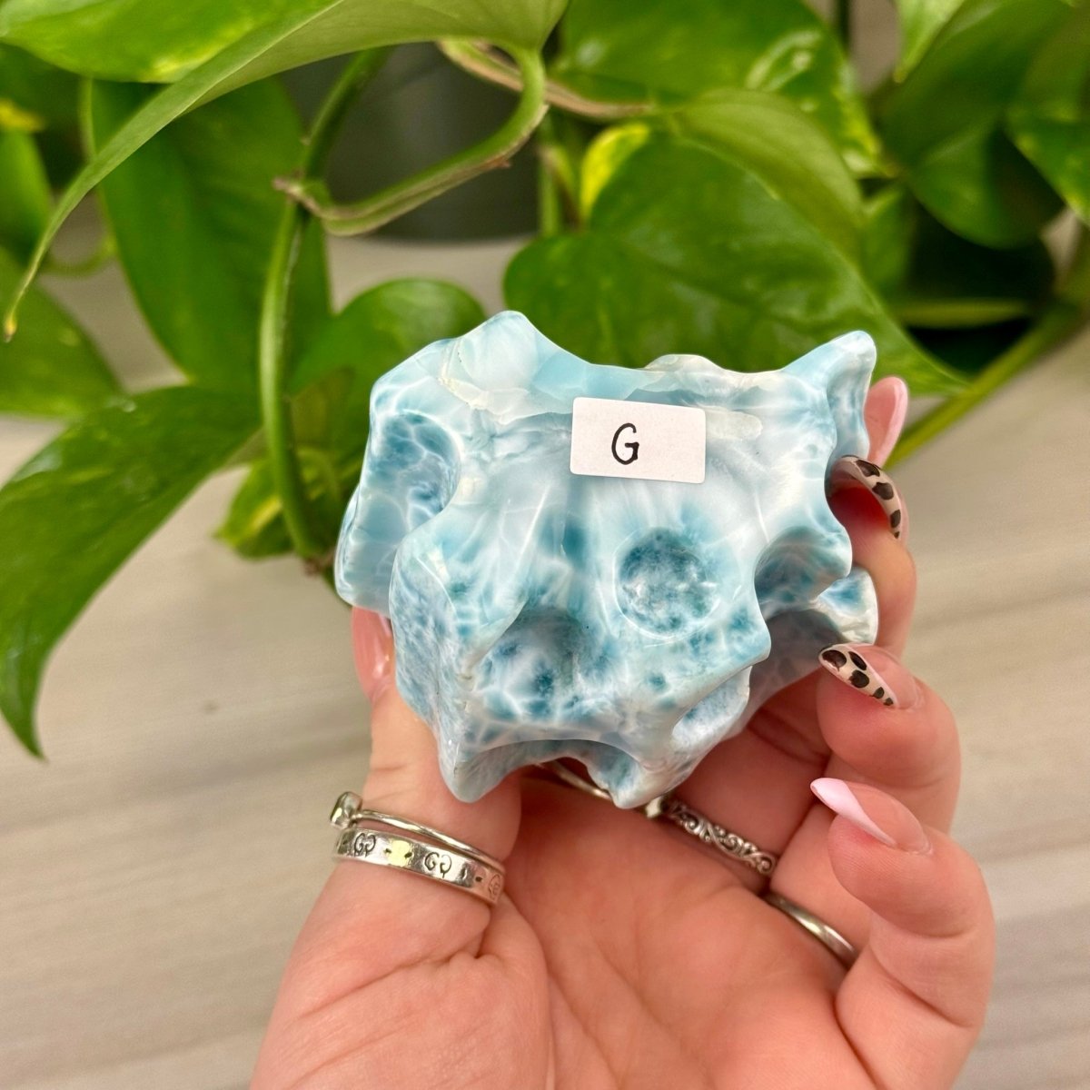 Deep Sea Larimar Free Form – Kenna's Crystals