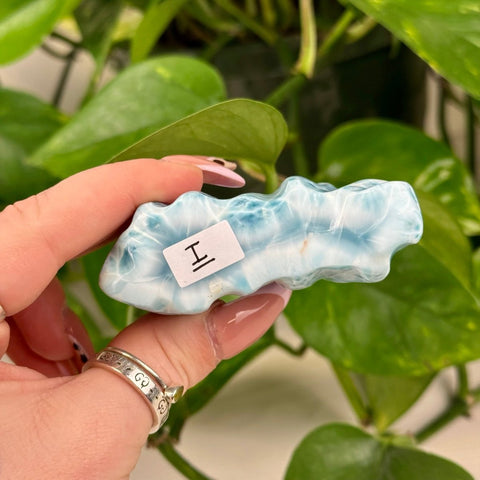 Deep Sea Larimar Free Form I 10 - Kenna's Crystals from TikTok