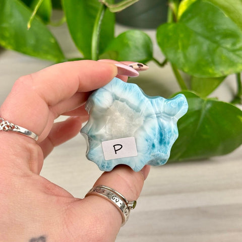 Deep Sea Larimar Free Form P 17 - Kenna's Crystals from TikTok