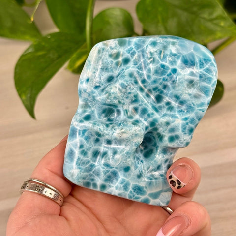 Deep Sea Larimar Free Form Q 25 - Kenna's Crystals from TikTok