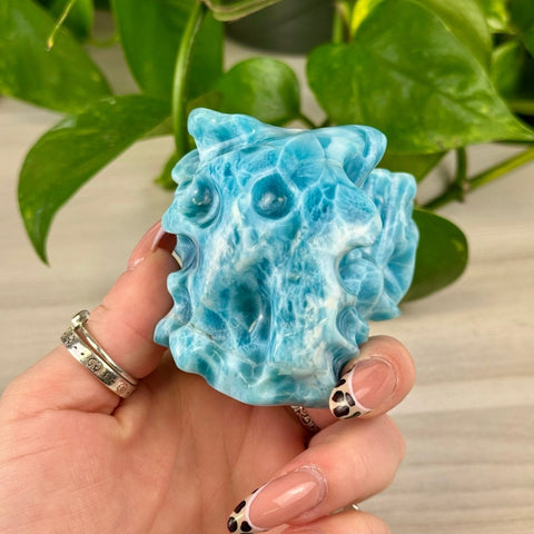 Deep Sea Larimar Free Form Q 20 - Kenna's Crystals from TikTok