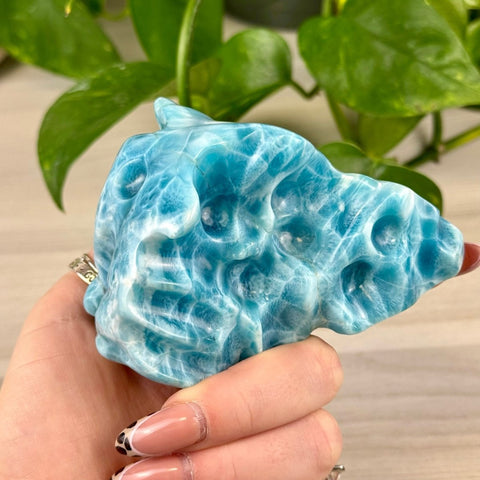Deep Sea Larimar Free Form Q 19 - Kenna's Crystals from TikTok
