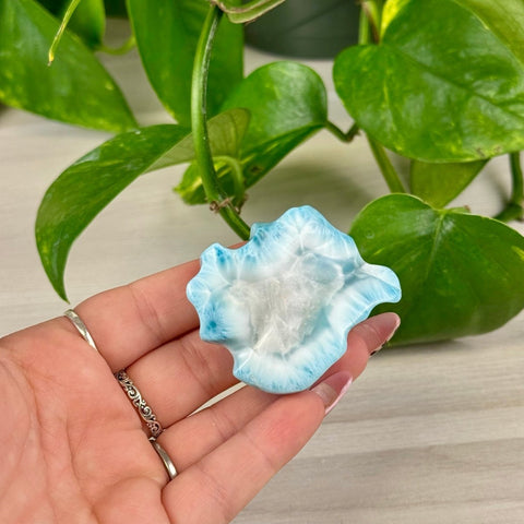 Deep Sea Larimar Free Form Q 65 - Kenna's Crystals from TikTok