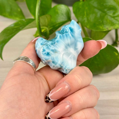 Deep Sea Larimar Free Form Q 58 - Kenna's Crystals from TikTok