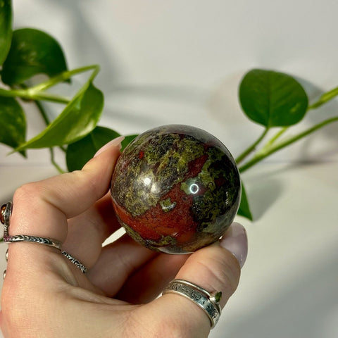 Dragon's Blood Stone Sphere 33 1 - Kenna's Crystals from TikTok