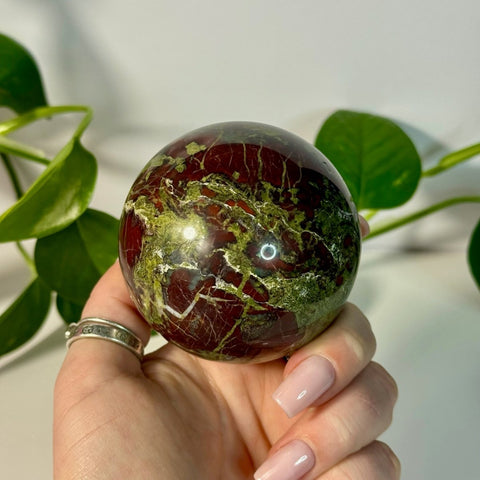 Dragon's Blood Stone Sphere 88 6 - Kenna's Crystals from TikTok