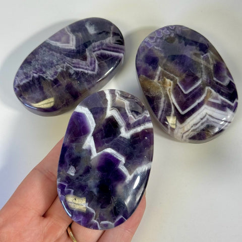 Dream Amethyst Palm Stone 33 2 - Kenna's Crystals from TikTok