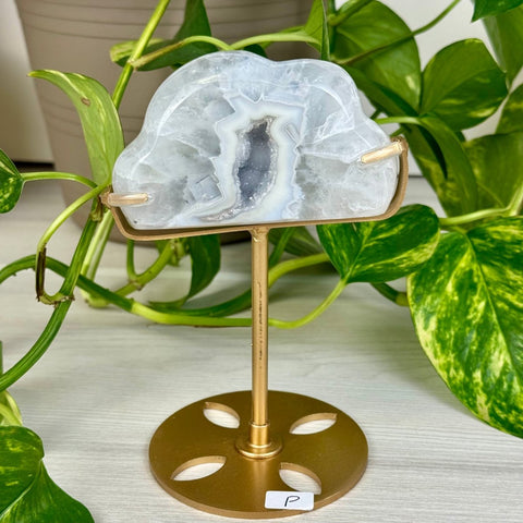 Druzy Agate Cloud with Custom Stand P 15 - Kenna's Crystals from TikTok