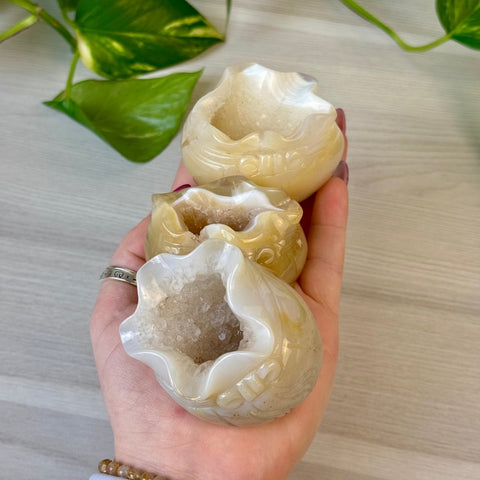 Druzy Agate Money Bag 111 11 - Kenna's Crystals from TikTok