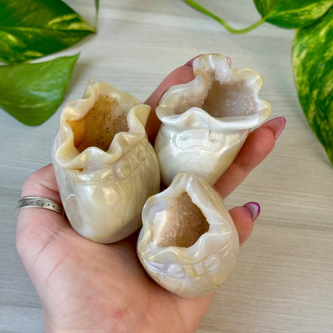 Druzy Agate Money Bag 144 9 - Kenna's Crystals from TikTok