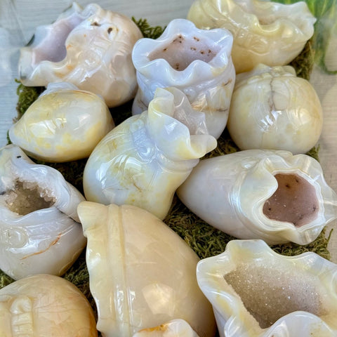 Druzy Agate Money Bag 66 4 - Kenna's Crystals from TikTok