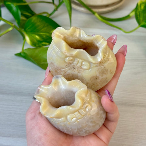 Druzy Agate Money Bag 99 13 - Kenna's Crystals from TikTok