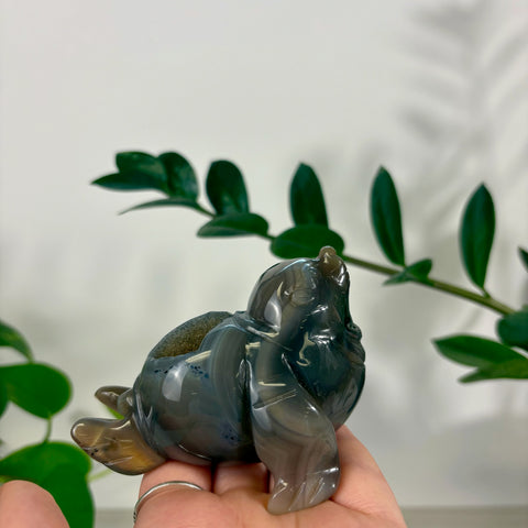 Druzy Agate Seal