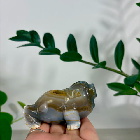 Druzy Agate Seal