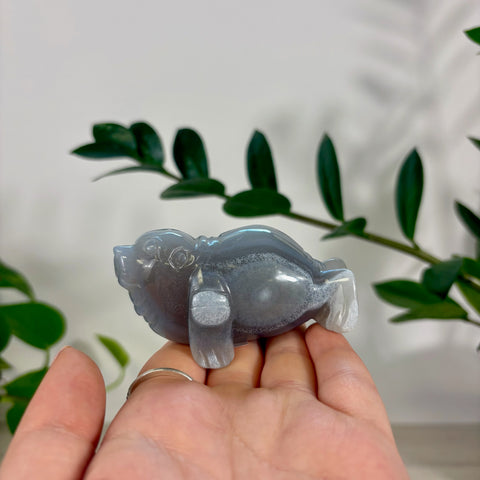 Druzy Agate Seal