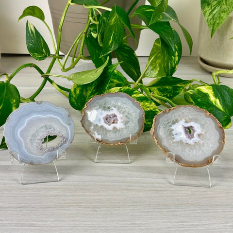 Druzy Agate Slice 11 3 - Kenna's Crystals from TikTok