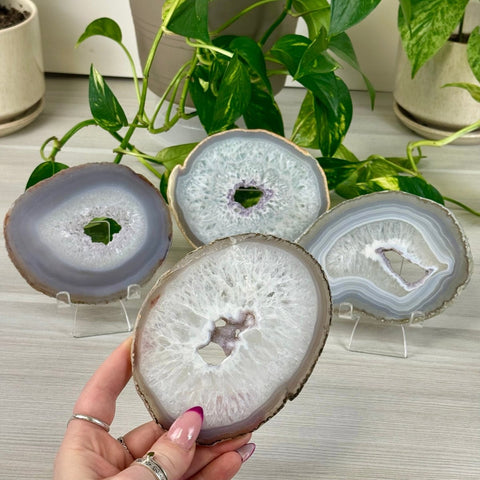 Druzy Agate Slice 22 2 - Kenna's Crystals from TikTok