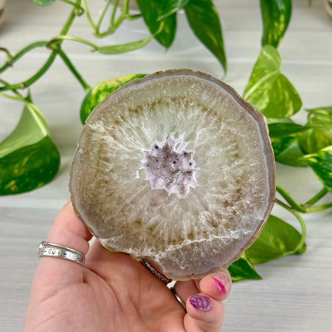 Druzy Agate Slice 44 5 - Kenna's Crystals from TikTok