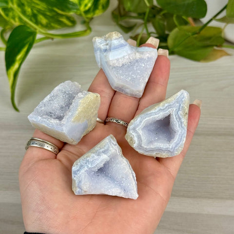 Druzy Blue Lace Agate Chunk 11 2 - Kenna's Crystals from TikTok